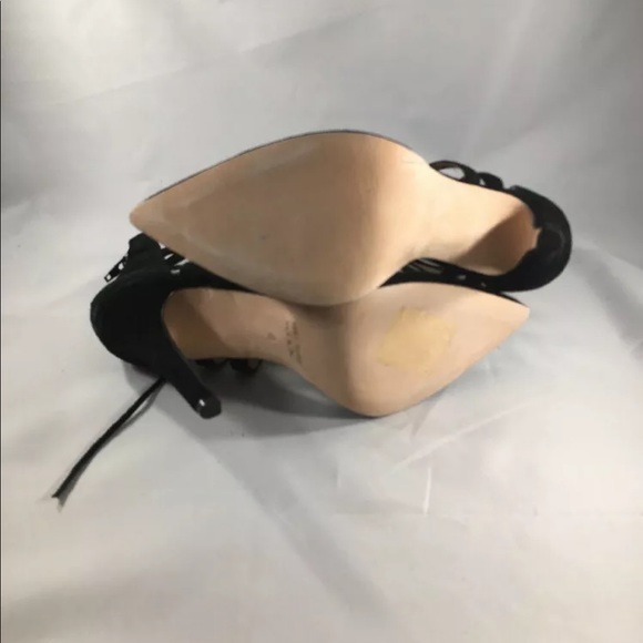 Mercanti Fiorentini Ghillie Black Heels (NIB) - Picture 6 of 8